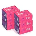 FEALS Cotton Ear Buds/Swabs [200 Stems/400 Swabs in each Box] [Pack of 6] - Perfect for Ear Cleaning, Makeup Removal, and Daily Hygiene
