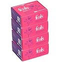 Feals ear buds cotton swabs [200 Stems/400 Swabs in each Box] [Pack of 4]