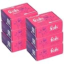 Feals ear buds cotton swabs [200 Stems/400 Swabs in each Box] [Pack of 6]