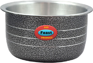 feast aluminium coating induction based patilabhagonatope without lid 6000 ml topebhagonapatila 6 l capacity 28 cm diameter aluminium induction bottom