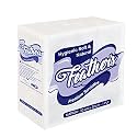 Feather's Smartchoice Premium Tissue Paper Napkin 1Ply |100 pulls, Pack of 1, 30X30 cm | Naturally White | Cocktail Napkin, Super Strong & More Absorbent | Extra Soft