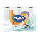 Feather's Smartchoice 2 Ply Toilet Tissue Roll Ultra-soft with 1440 Pulls (6 in1 Saver Pack Tissue Roll in 1 Pack)