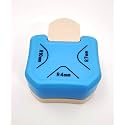 Featuretail 3 in 1 Paper Corner Rounder, Cutter for Crafts, Scrapbooking, Coupon, Label and Photo (Blue, 4MM, 7MM, 10MM 3 Way)