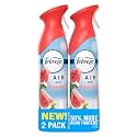 Febreze Air Mist, Air Freshener Spray, Odor Fighting Room Spray, Deodorizer for Home Bathroom Kitchen Office Apartment Dorm Room Classroom, Watermelon Scent, 8.1oz (Pack of 2)