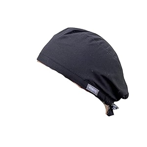 febris black scrub cap