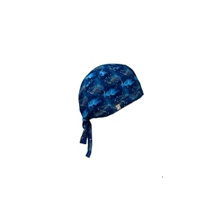 febris black scrub cap