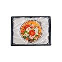 February Mountain Mother of Pearl Compact Mirror – Dual Magnification Gift for Women, Mom, Sister – Birthday or Christmas Idea (1, Golden Peony)