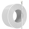 FEDUS 23AWG 50 Meter Pure Copper 3+1 CCTV Camera Coaxial Cable For High-Speed Audio Video Signal BNC Video &amp; Power Cord With Breading Alloy Positive Negative Mic Earth Wire