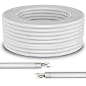 FEDUS 23AWG Pure Copper 3+1 CCTV Camera Coaxial Cable For High-Speed Audio Video Signal BNC Video &amp; Power Cord With Breading Alloy Positive Negative Mic Earth Wire 3M