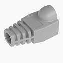 FEDUS 25-Pack Cat6 / Cat5e RJ45 Strain Relief Boots, RJ45 Boot, Cat 6 Boot, Cat6 Ethernet Boots, Blue, Suitable for 6.5mm (0.25in) Ethernet Cables