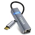 FEDUS 2500Mbps 2.5Gbps USB to Ethernet Adapter Ethernet to USB Adapter, USB 3.0 to RJ45 Computer Network Internet LAN Ethernet Dongle for Laptop, Thunderbolt 4/3 Compatible for MacBook Air/Pro, XPS
