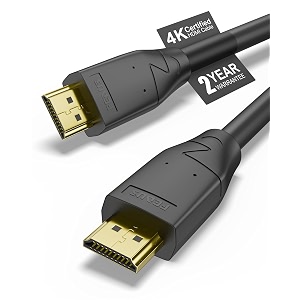 fedus 4k long hdmi cable 328 feet10multra hd 20 support 4k 60hz hdr10 810bit 18gbps hdcp22 arc 3d hdmi cable compatible with tvlaptoppcgamingvideoblack