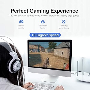 fedus cat7 ethernet cable 1m pure copper flat rj45 lan cable cable 10 gigabit 600mhz patch network cable internet cable rj45 wire cord to computer for gaming modem router lan adsl