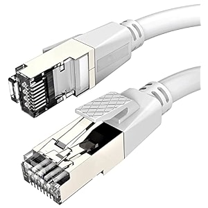 fedus cat7 ethernet cable1 meter 32 feet pure bare copper double shielded outdoor amp indoor lan wire heavy duty high speed solid 24 awg network cable 10gbps 600mhz weatherproof sftp uv resistant