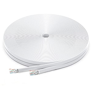 FEDUS Cat7 Ethernet Cable Pure Copper Flat