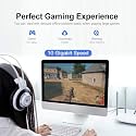 FEDUS Cat7 Ethernet Cable 1M, Pure Copper Flat RJ45 LAN Cable Cable 10 Gigabit 600MHZ Patch Network Cable Internet Cable RJ45 Wire Cord to Computer for Gaming, Modem, Router, LAN ADSL