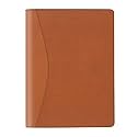 FEDUS Multipurpose Mens & Womens Leatherette Professional File Folders for Certificates, Documents Holder, Document Bag, Portfolio, Executive File Legal Size Documents Holder with 25 Leafs Brown