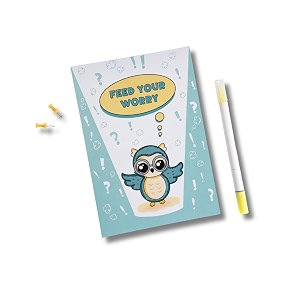 Feed Your Worry A5 Guided Worry Journal