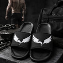 Feel alive Men Slides Black 6