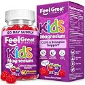 Feel Great Kids Magnesium Citrate Gummies, Calm Support, 60 Count
