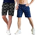 FEEL TRACK Men Cotton Regular Fit Shorts