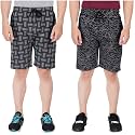 FEEL TRACK Men Cotton Regular Fit Shorts