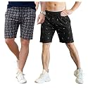 FEEL TRACK Men Cotton Regular Fit Shorts