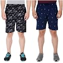 FEEL TRACK Men Cotton Regular Fit Shorts