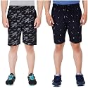 FEEL TRACK Men Cotton Regular Fit Shorts