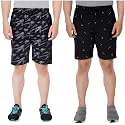 FEEL TRACK Men Cotton Regular Fit Shorts