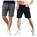 FEEL TRACK Men Cotton Regular Fit Shorts