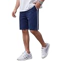 FEEL TRACK Men Cotton Shorts Black