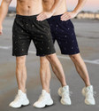 FEEL TRACK Printed Men Black Dark Blue