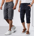 FEEL TRACK Printed Men Three Fourths