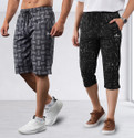 FEEL TRACK Printed Men Three Fourths