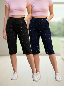 feel track women black dark blue capri