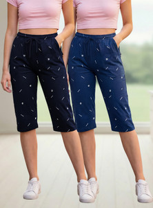 feel track women dark blue blue capri