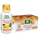 FeelGood Superfoods Vita Fruits and Veggies Immune Support Shot Supplements, Orange Flavor, Pack of 10 Immunity Shots, Immune System Booster Drink Made with 25 Organic Fruit & Vegetables