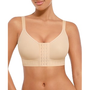 FeelinGirl Front Closure Post Surgery Compression Surgical