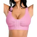 FeelinGirl Post Surgery Compression Bra for Women's Front Closure Bra