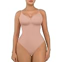 FeelinGirl Shapewear Bodysuit Tummy Control for Women Seamless Body Shaper