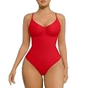 FeelinGirl Shapewear Bodysuit for Women Tummy Control Body Shaper Going Out