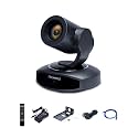 FEELWORLD NDI PTZ Camera,4K30fps 10X Optical Zoom with AI Auto Tracking,HDMI,USB3.0,LAN,Live Streaming Webcam Wide Angle Work for Church Meeting Education Sport Wedding NDI10X