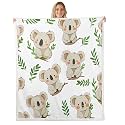 Feelyou Koala Fleece Throw Blanket Cute Animal