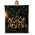 Feelyou Teens Chess Plush Fleece Blanket -
