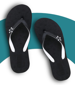 feens women slippers black  5