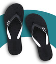 Feens Women Slippers (Black , 5)