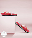 Feens Women Slippers (Red , 8)