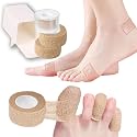 Feet&Toe Protector Set 3Pcs,Prevents-Friction&Blister-Resistant,Toe Protectors for Shoes&Heel/Bunion Pad,Feet Blister Protection.Toe Cover&Toe caps and Toe Protector,Big Toe Protectors