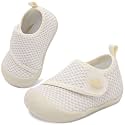 FEETCITY Baby First Walking Shoes Wide Baby Shoes Infant Sneakers Newborn Crib Shoe Barefoot Lightweight Slip On Shoe
